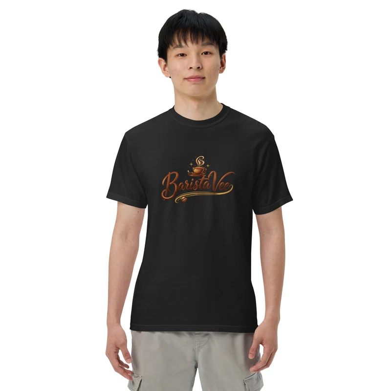 Unisex garment-dyed heavyweight t-shirt