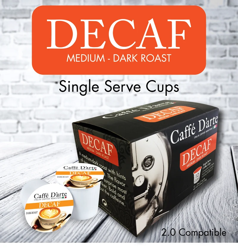 Decaffeinated Single Serve Cups