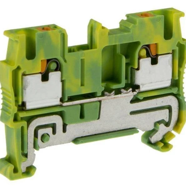 Bornier de raccordement PE J/V - PT 2,5 - Phoenix contact 3209536