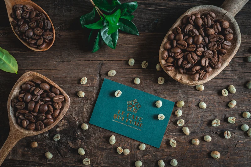 Café éphémère du Ouganda