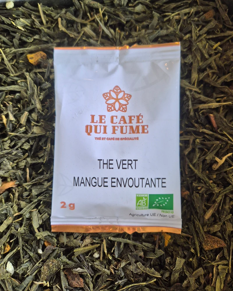 thé vert "mangue envoûtante" bio