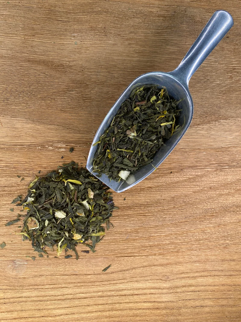 thé vert "zeste d'orange" bio