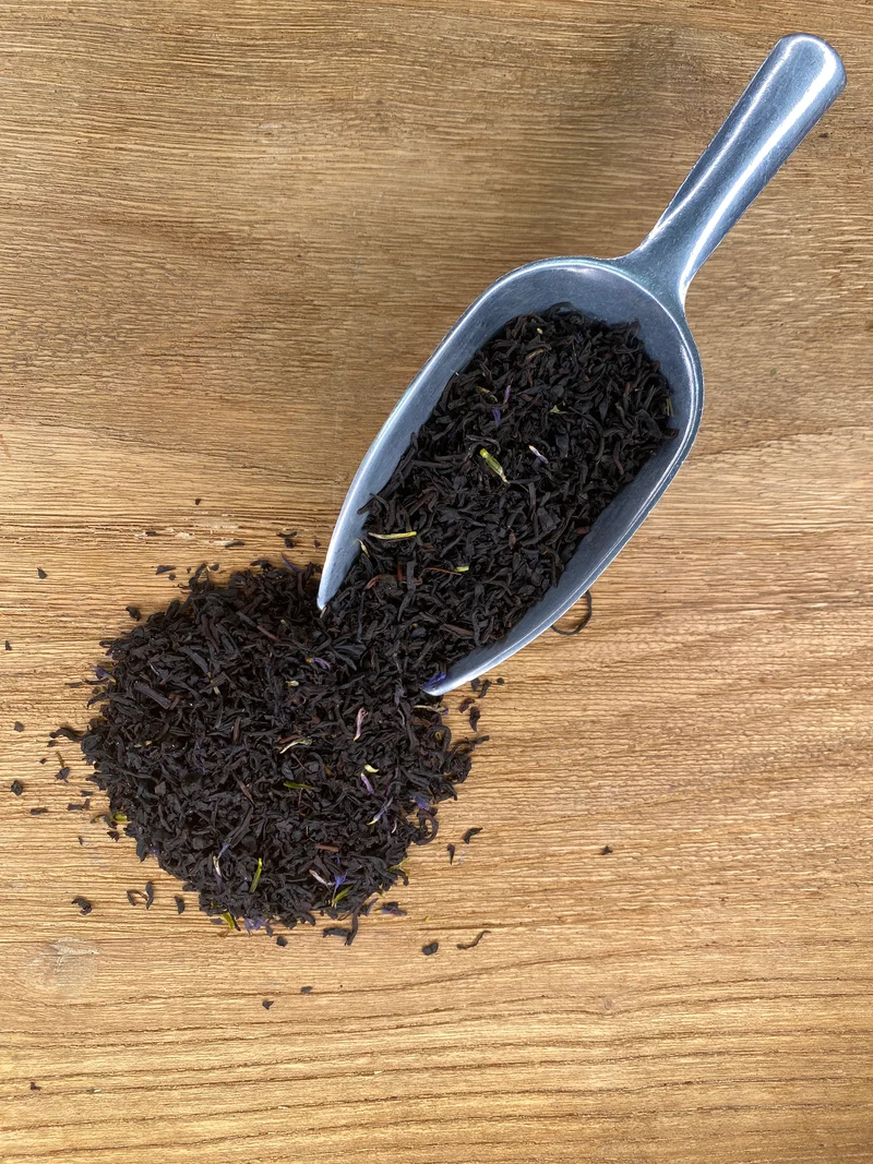 Thé noir "earl grey bleu" bio