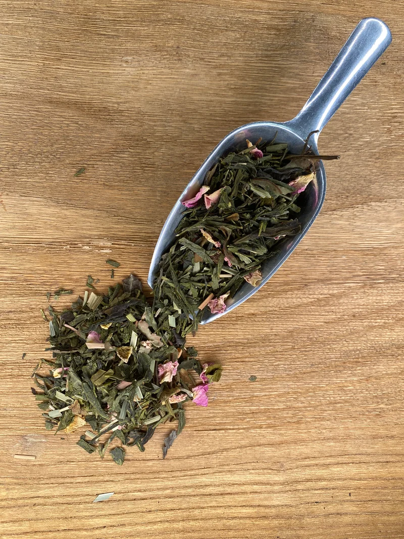 Thé vert "Vie en rose" bio