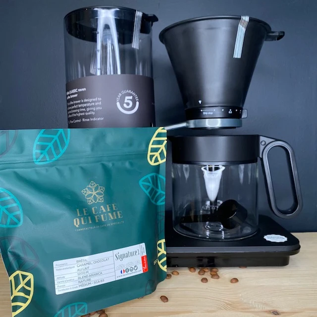 Cafetière filtre WILFA Classic + 250g de café Brésilien