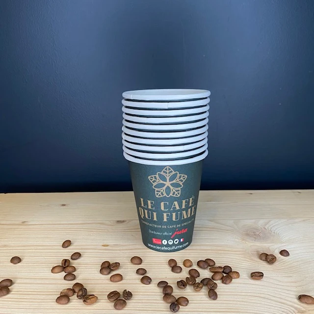 Gobelets caféquifume (lot de 50)