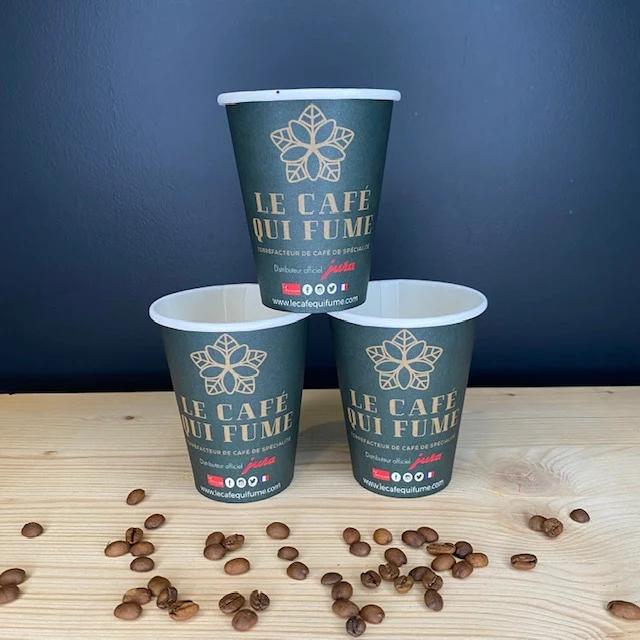 Gobelets caféquifume (lot de 50)