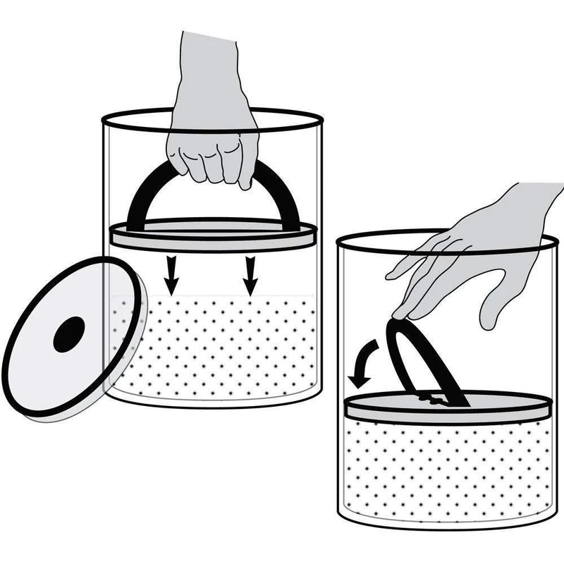 Boîte de conservation céramique Airscape +café