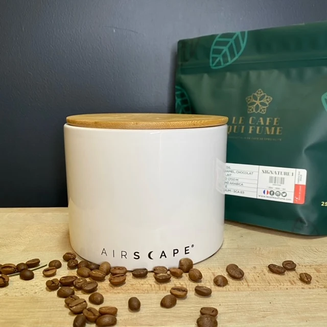 Boîte de conservation céramique Airscape +café