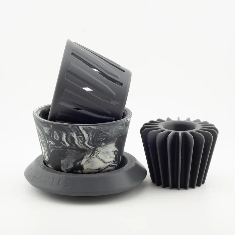 MANTLE brewer - Porte filtre en porcelaine MK Studio