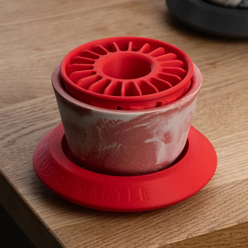 MANTLE brewer - Porte filtre en porcelaine MK Studio