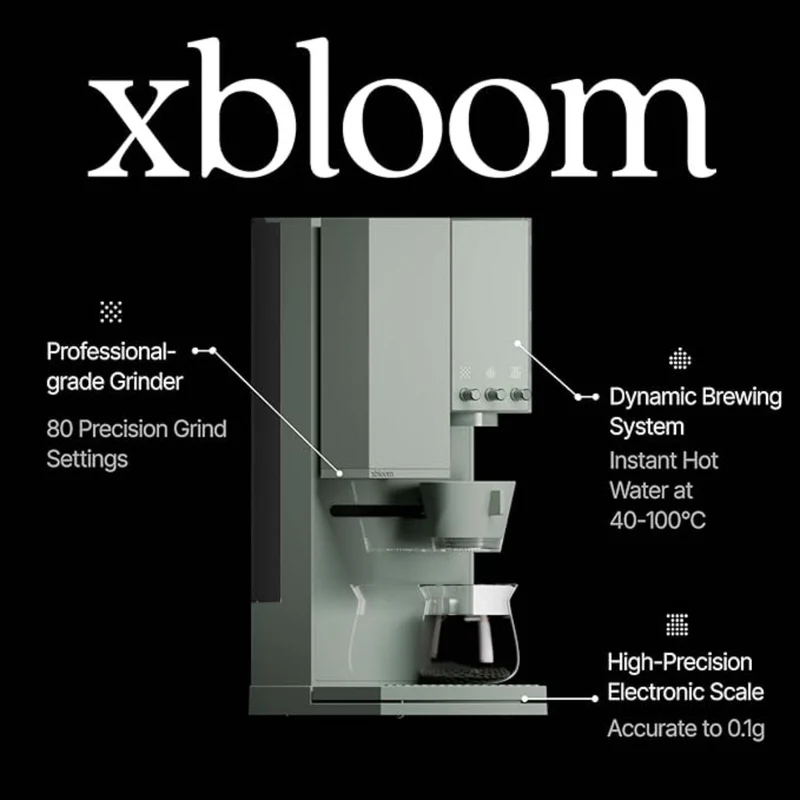 xBloom Studio – Machine à café filtre tout-en-un avec moulin intégré