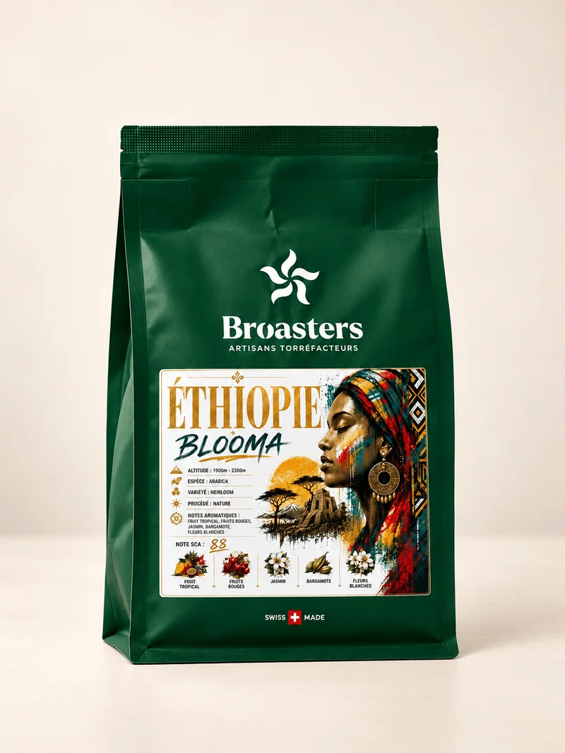Café en grain Ethiopie Blooma - SCA 88