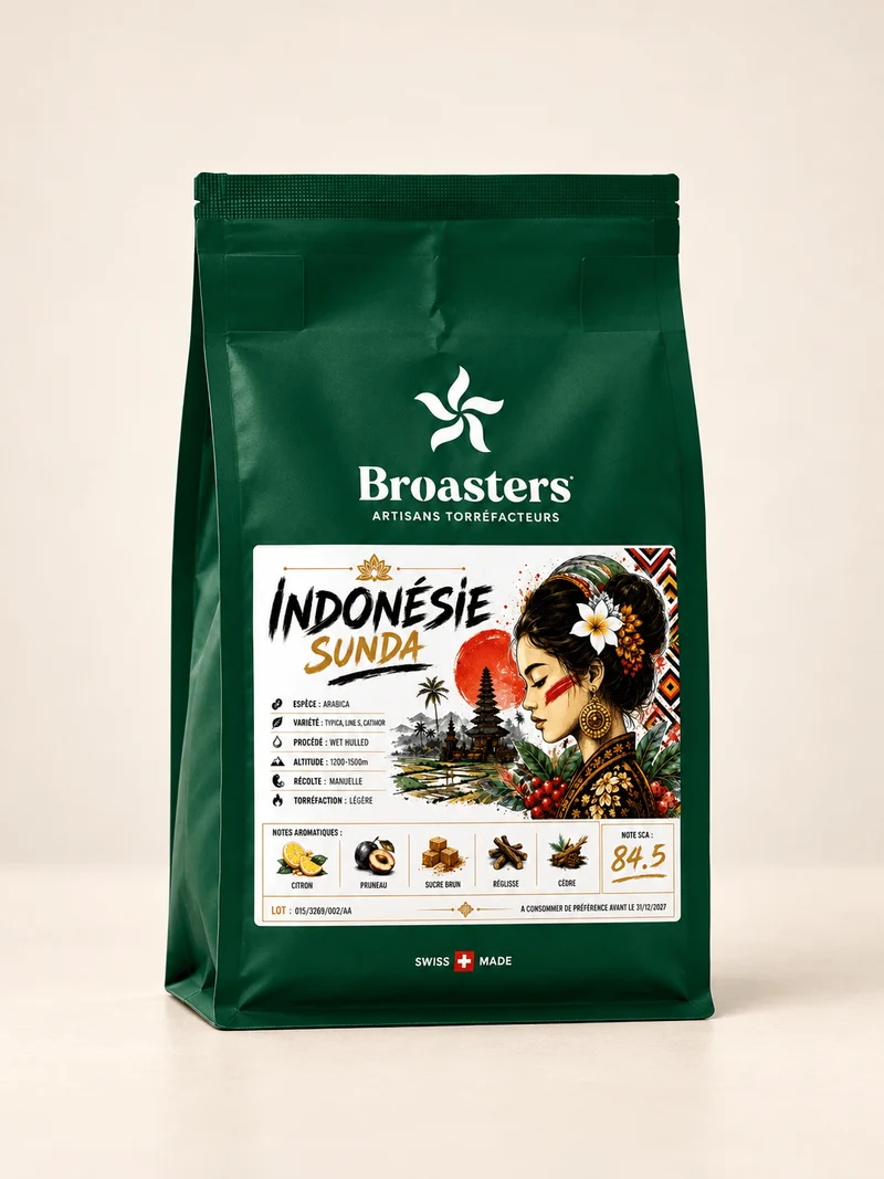 Café en grain Indonesie Sunda - SCA 84.5