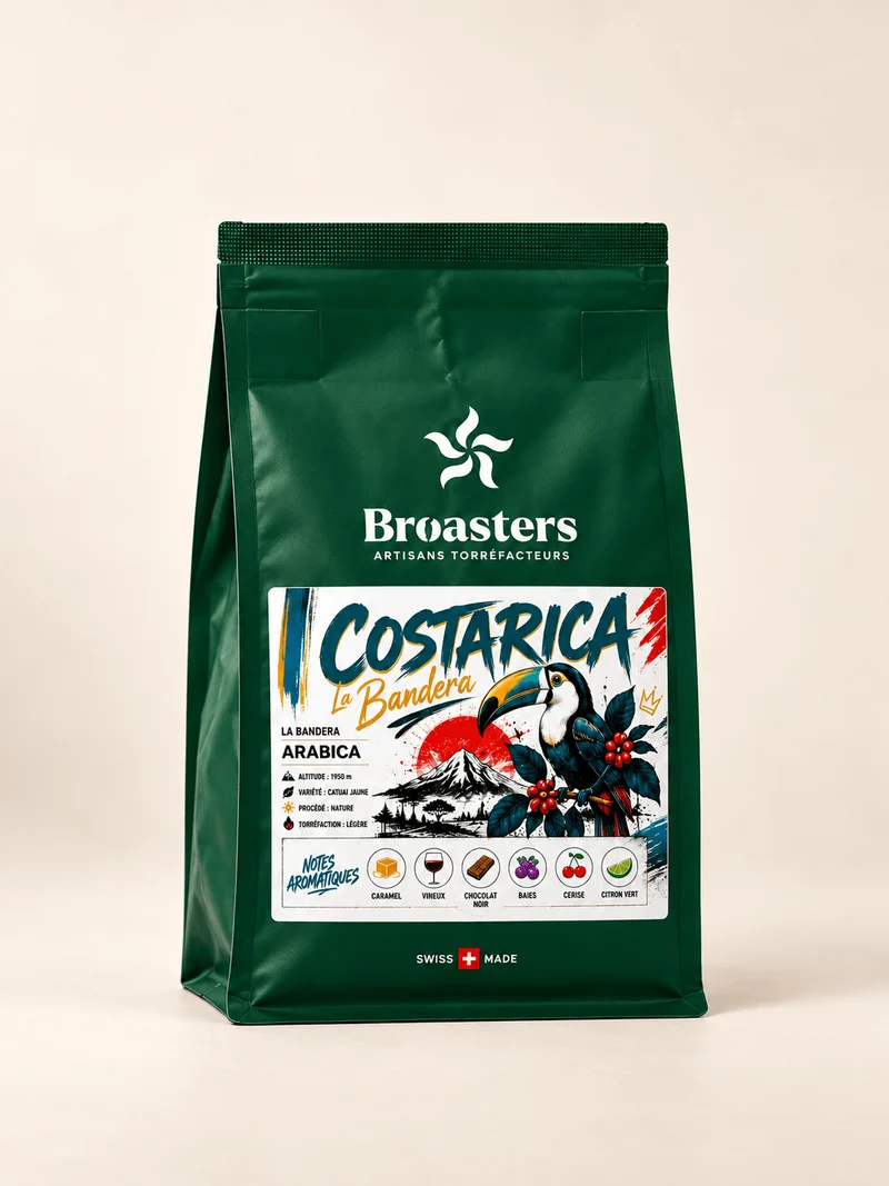Café en grain Costa Rica La Bandera - SCA 86.5