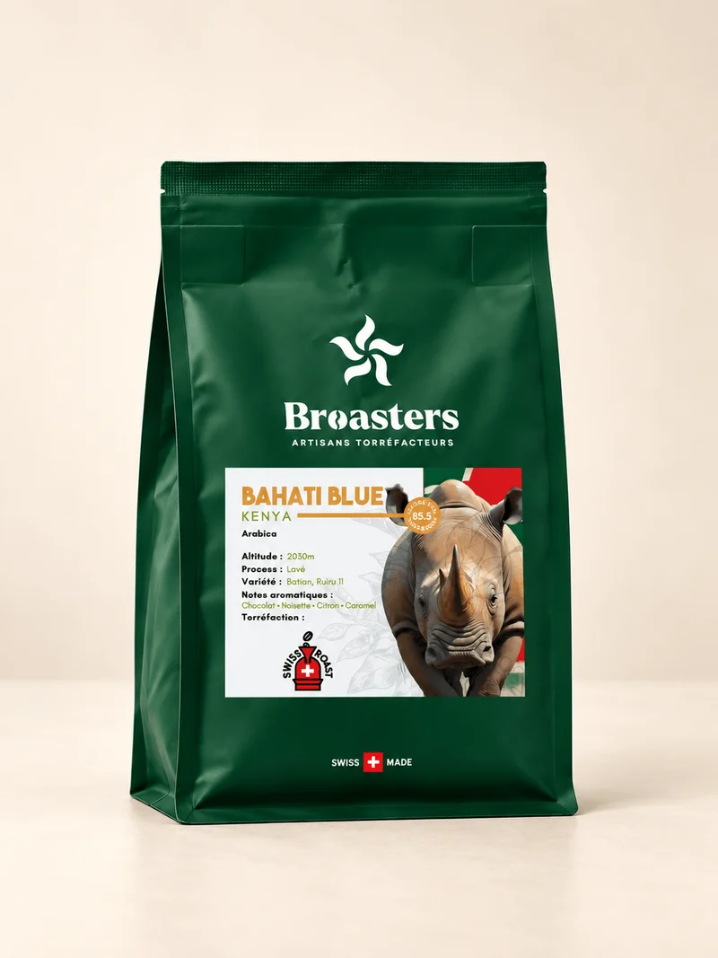 Café en grain Kenya Bahati Blue - SCA 85