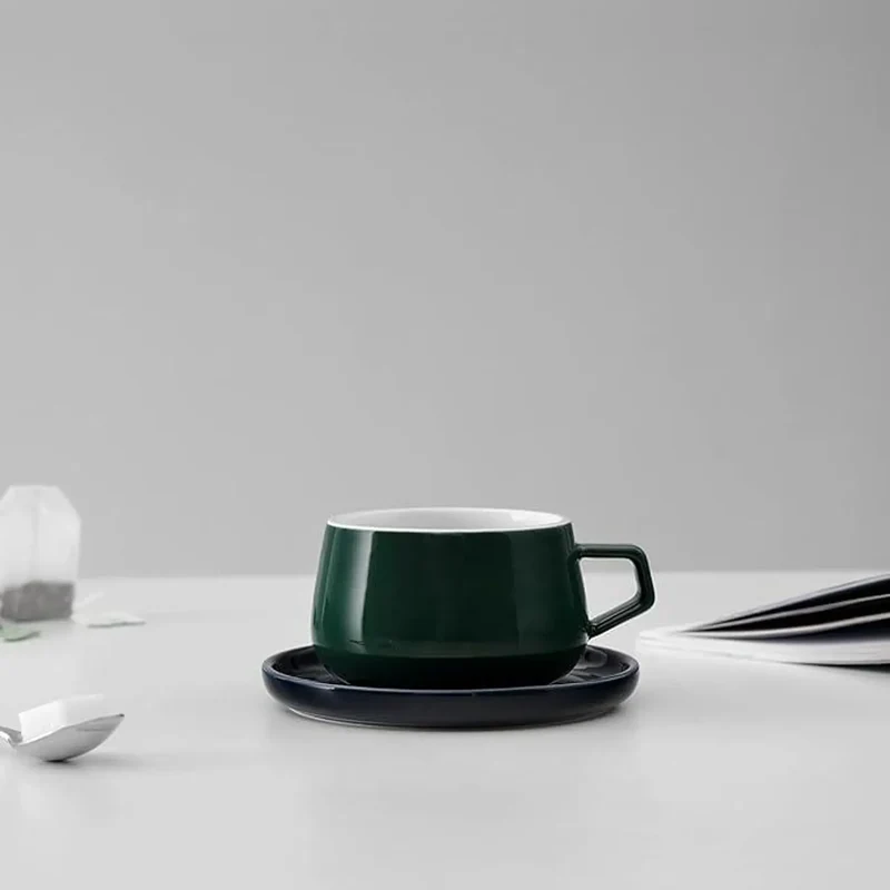 Tasse et sous-tasse Classic Ella VIVA SCANDINAVIA porcelaine