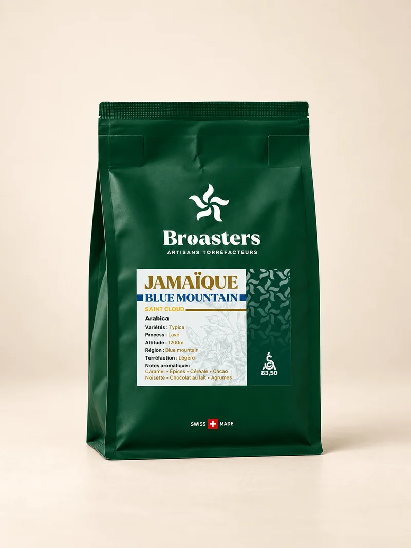 Café en grain JAMAIQUE BLUE MONTAIN St Cloud