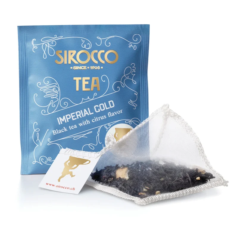 Thé noir Imperial bio aux notes de citron et d'orange Sirocco