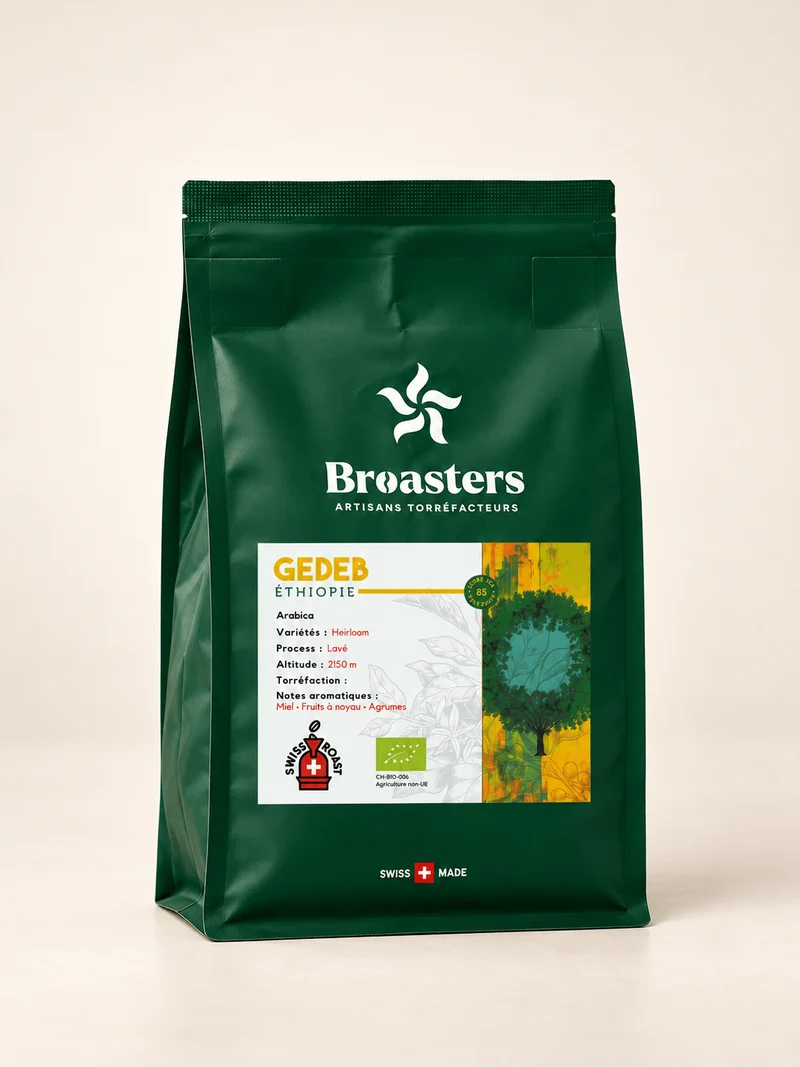 Café en grain Ethiopie GEDEB - SCA 85