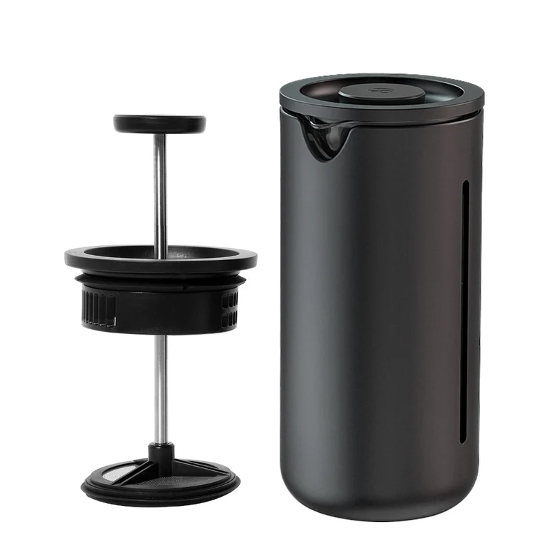 TIMEMORE Small U - Cafetière à piston 450 ml noir mat