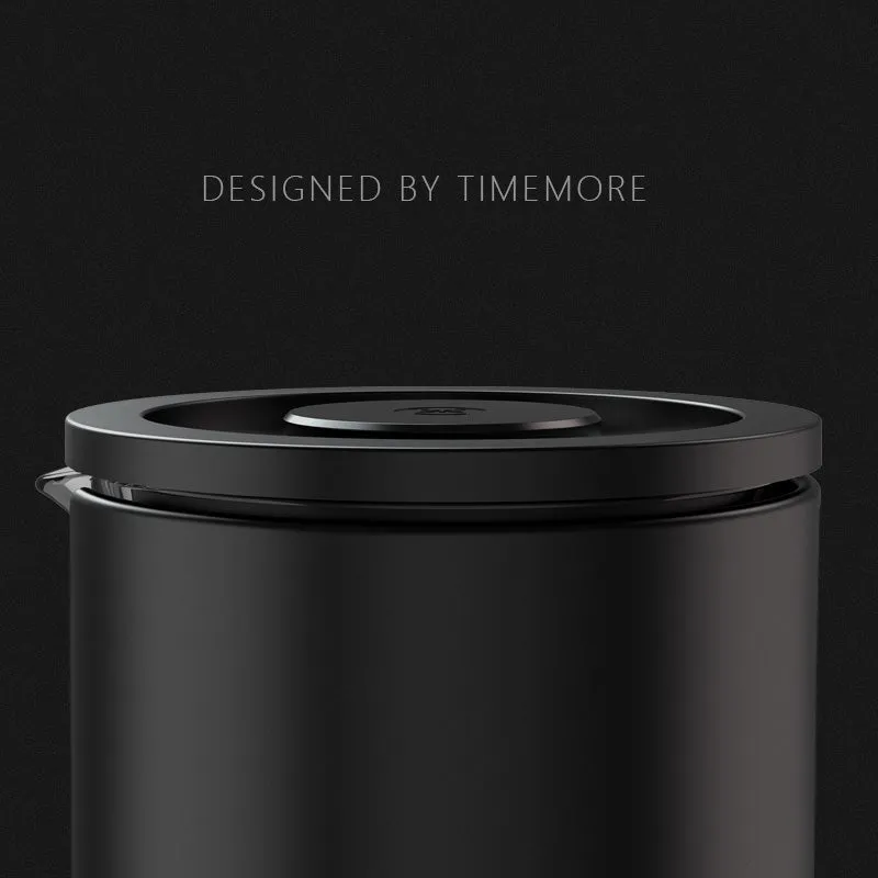 TIMEMORE Small U - Cafetière à piston 450 ml noir mat