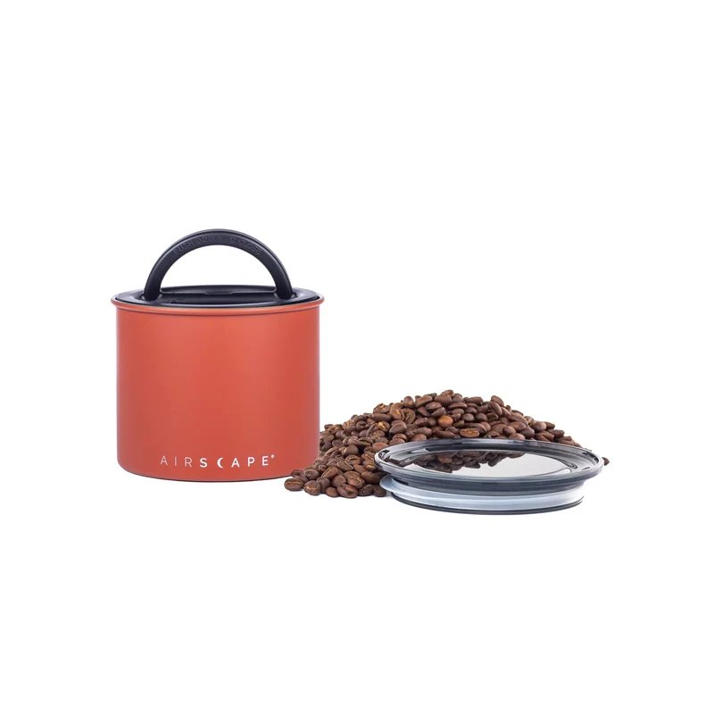 Boîte à café Airscape 250 g – Conservation hermétique du café en métal inoxydable