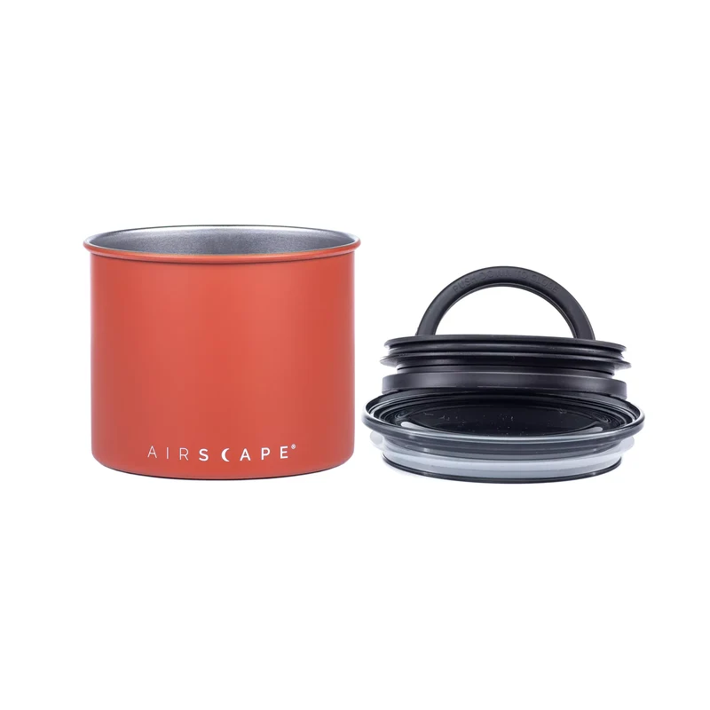 Boîte à café Airscape 250 g – Conservation hermétique du café en métal inoxydable