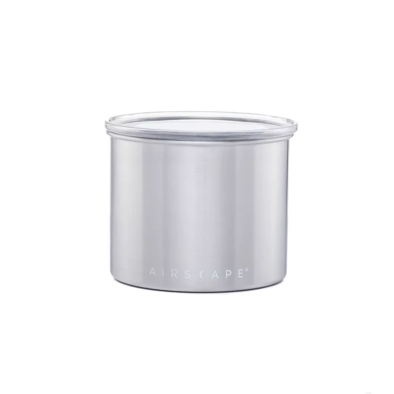 Boîte à café Airscape 250 g – Conservation hermétique du café en métal inoxydable