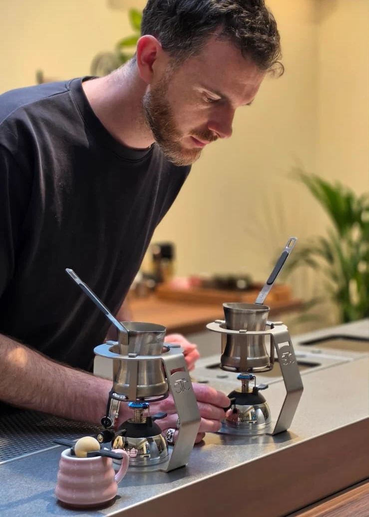 Réserver votre dégustation guidée par le barista