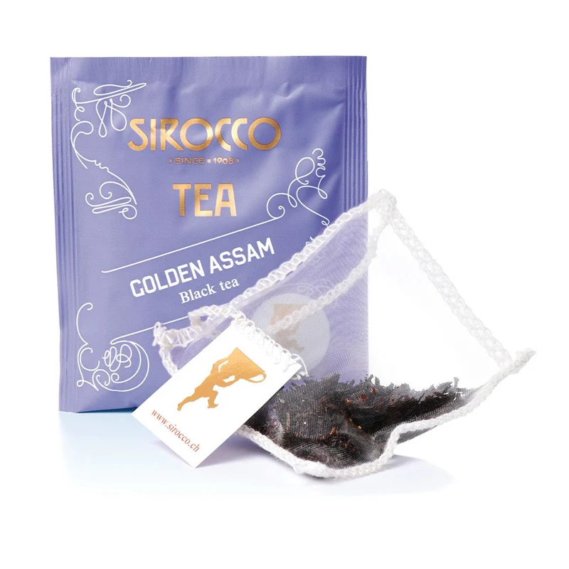 Thé Noir Sirocco Assam doré Bio d'Inde