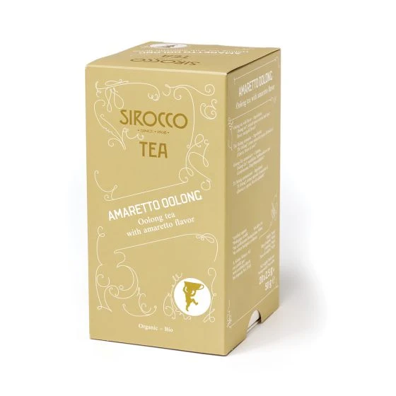 Thé Sirocco oolong bio saveur amaretto
