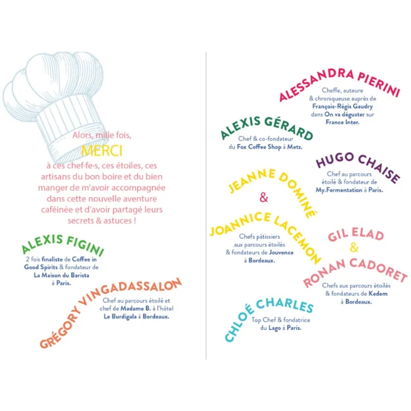 Livre Re-garder le marc de café : Recettes de chef.fe.s Vol. 1