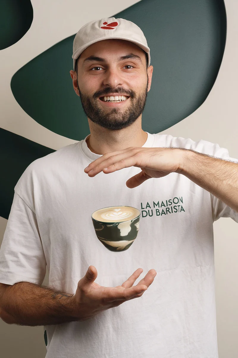 Atelier Latte art à Paris avec Théo - Vice champion de France