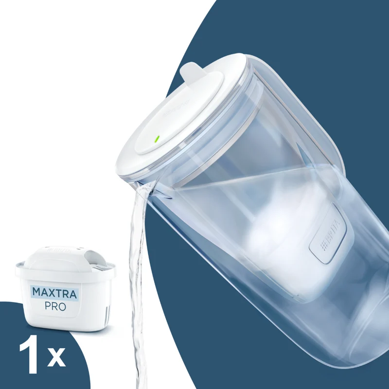 Carafe filtrante en verre Brita