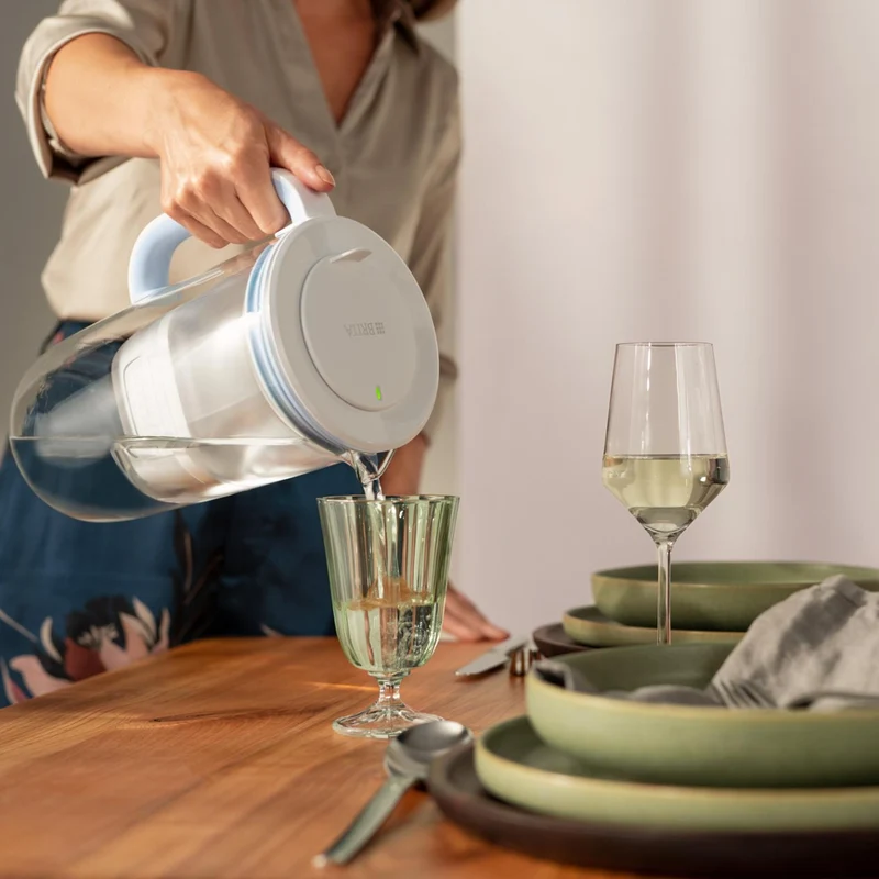 Carafe filtrante en verre Brita