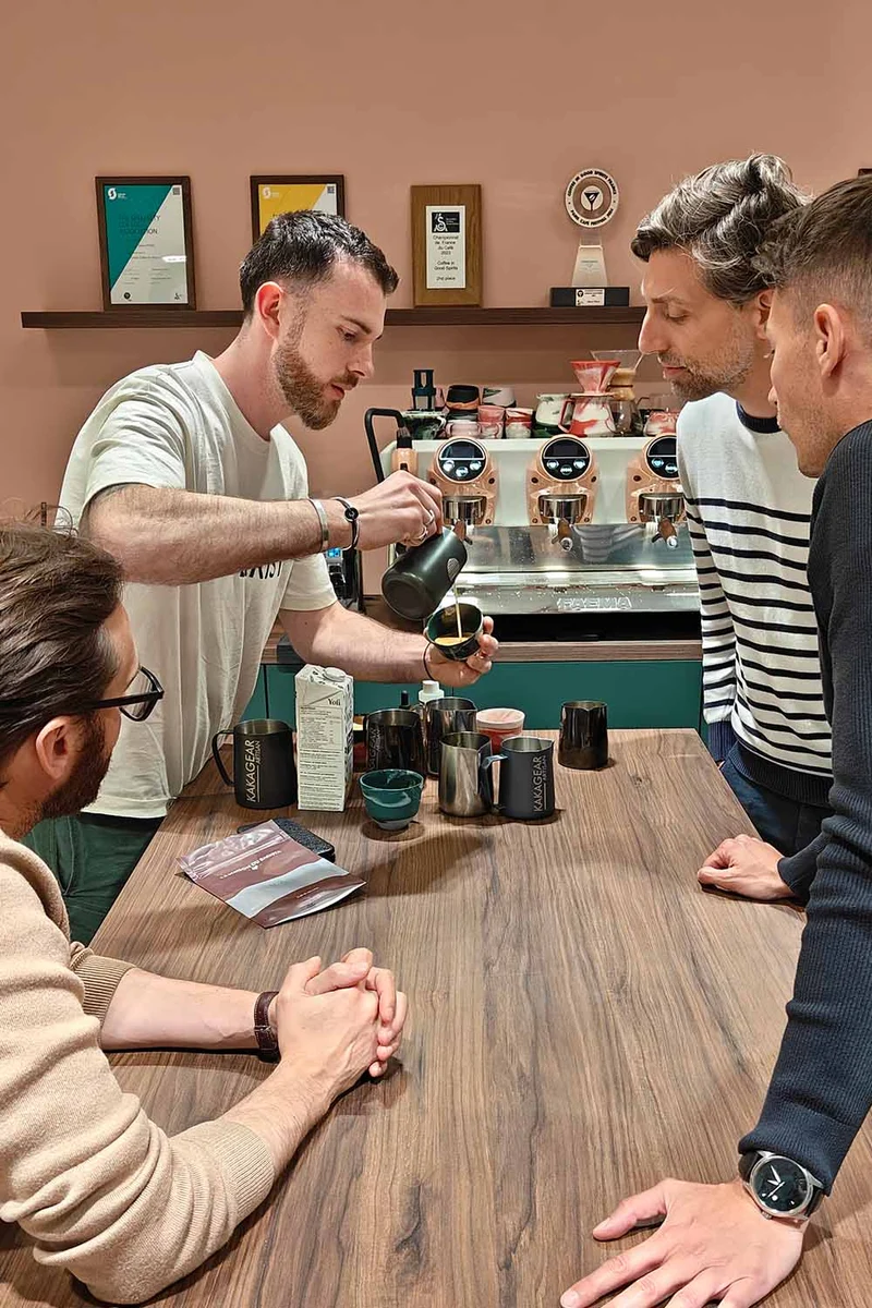 Atelier workshop Latte art à Paris