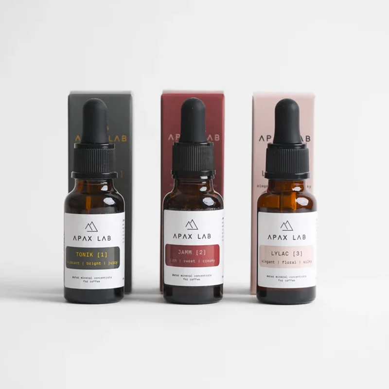 Apax Lab - 3 concentrés de minéraux 20ml
