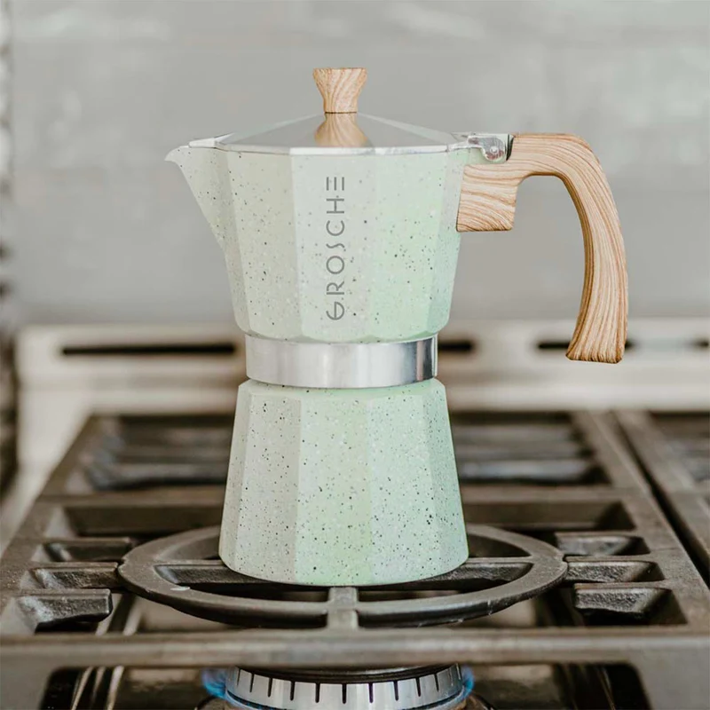 Grosche Milano Moka 6 tasses - Vert