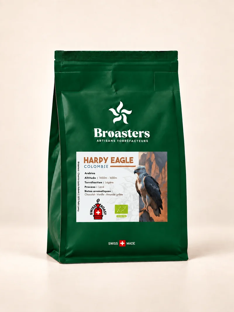Café en grain Colombie Harpy Eagle - Bio