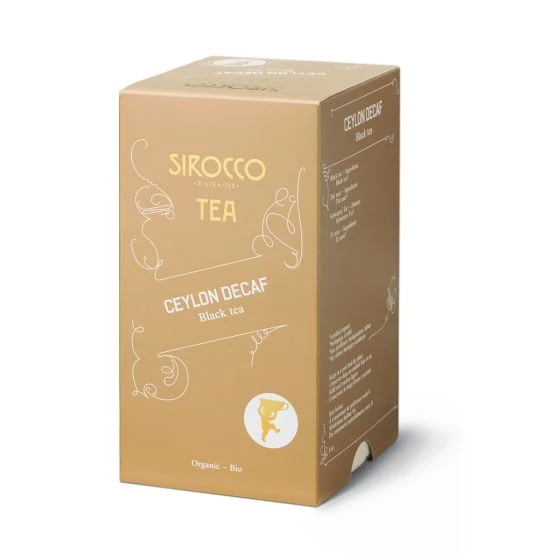 Thé noir bio décaféiné - Sirocco