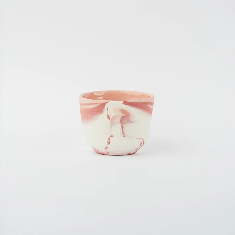 Tasse en porcelaine Espresso - Rose mat