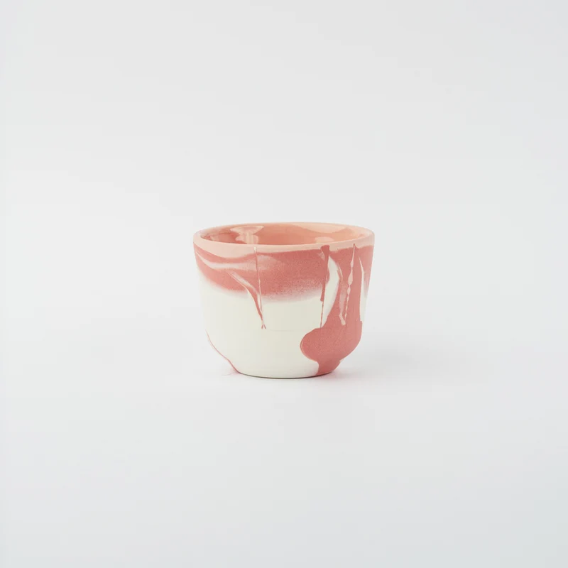 Tasse en porcelaine Espresso - Rose mat