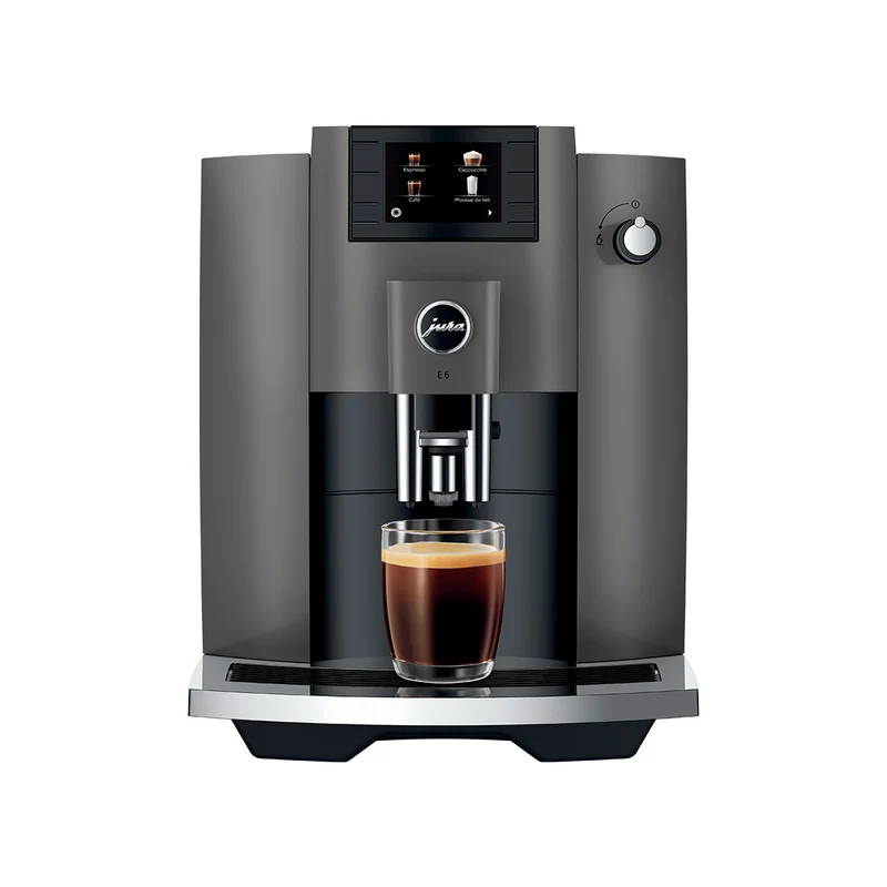 Jura E6 - Inox foncé