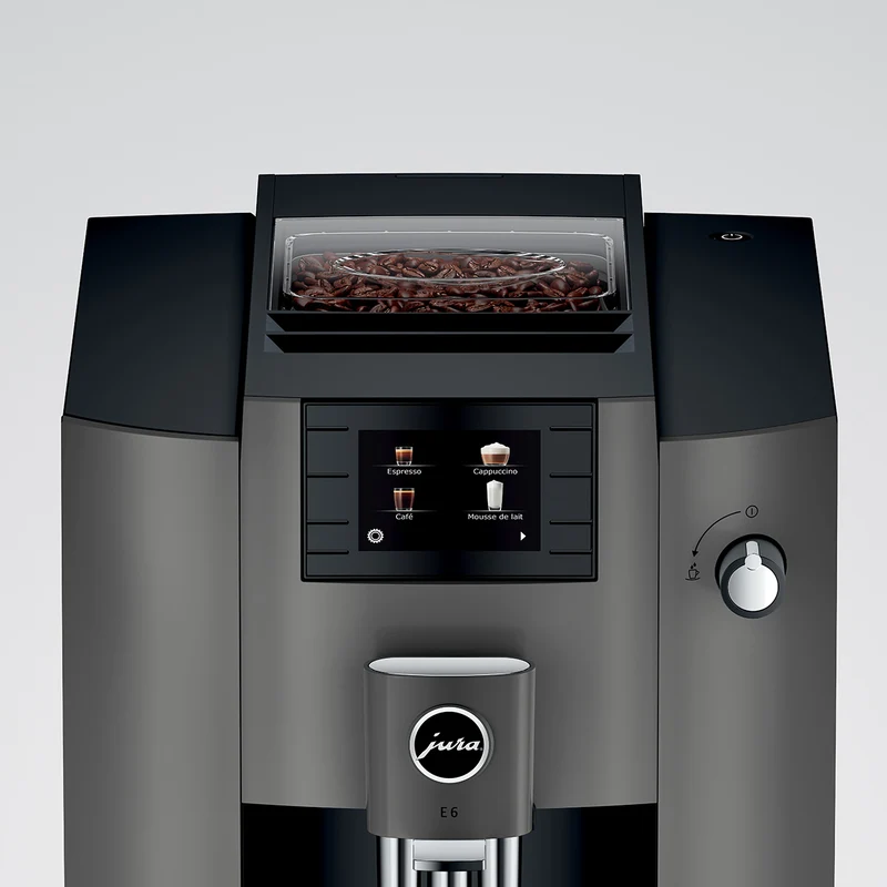 Jura E6 - Inox foncé