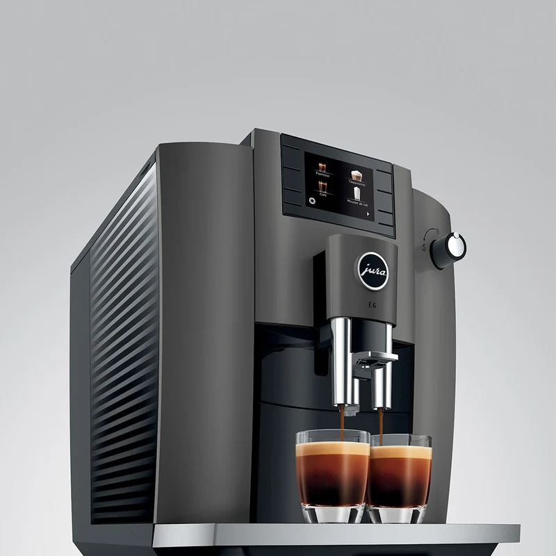 Jura E6 - Inox foncé