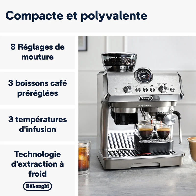 Delonghi La Specialista Arte Evo EC9255.M - Métal
