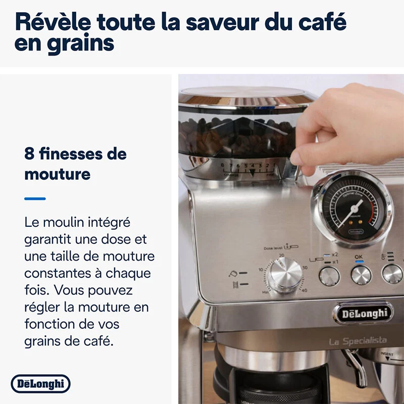 Delonghi La Specialista Arte Evo EC9255.M - Métal