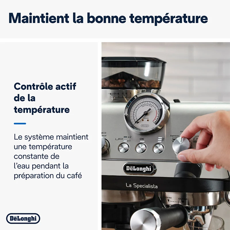 Delonghi La Specialista Arte EC9155.MB - Métal et noir