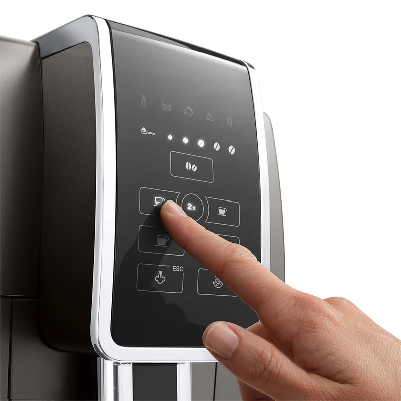 Delonghi Dinamica FEB 3515.TB - Noir et Titanium